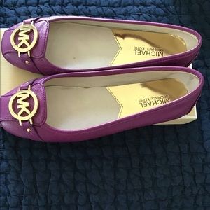 Women’s Michael Kors Leather Moccasins